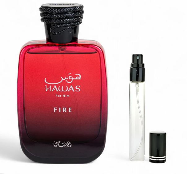 Rasasi Hawas Fire for Him EDP Decants